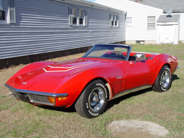 1968 Corvette Convertible 1971 LT1 Corvette Convertible